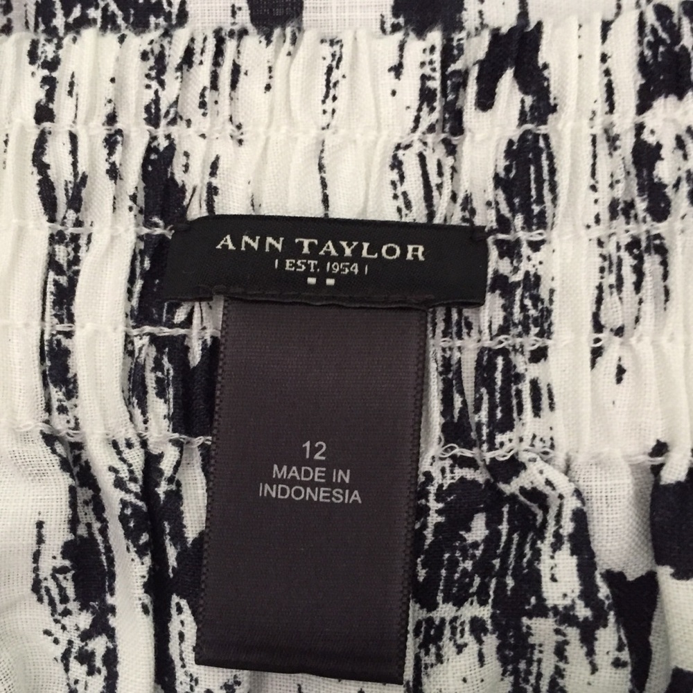 Ann Taylor Linen And Cotton Maxi Sundress Size 12 - Picture 7 of 8